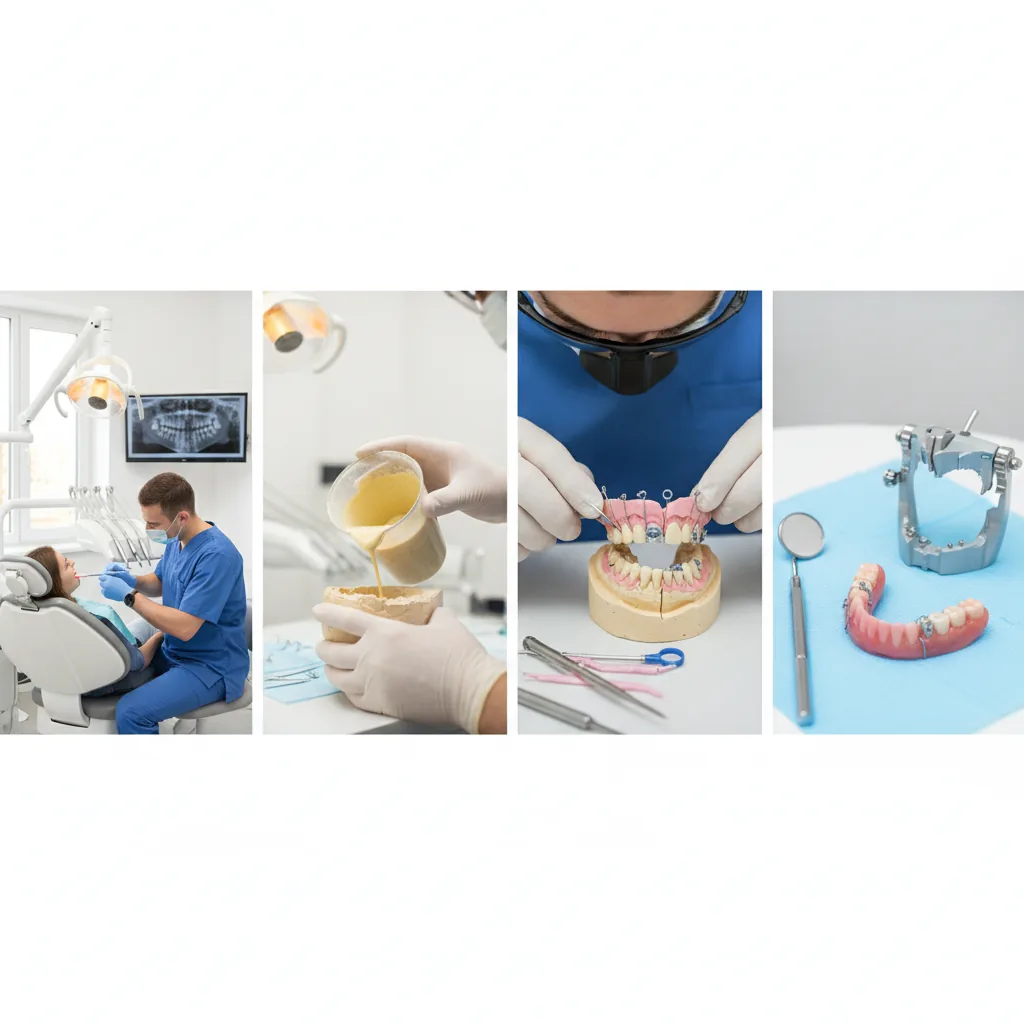 Prótese Dentária Removível Passo a Passo em Botucatu