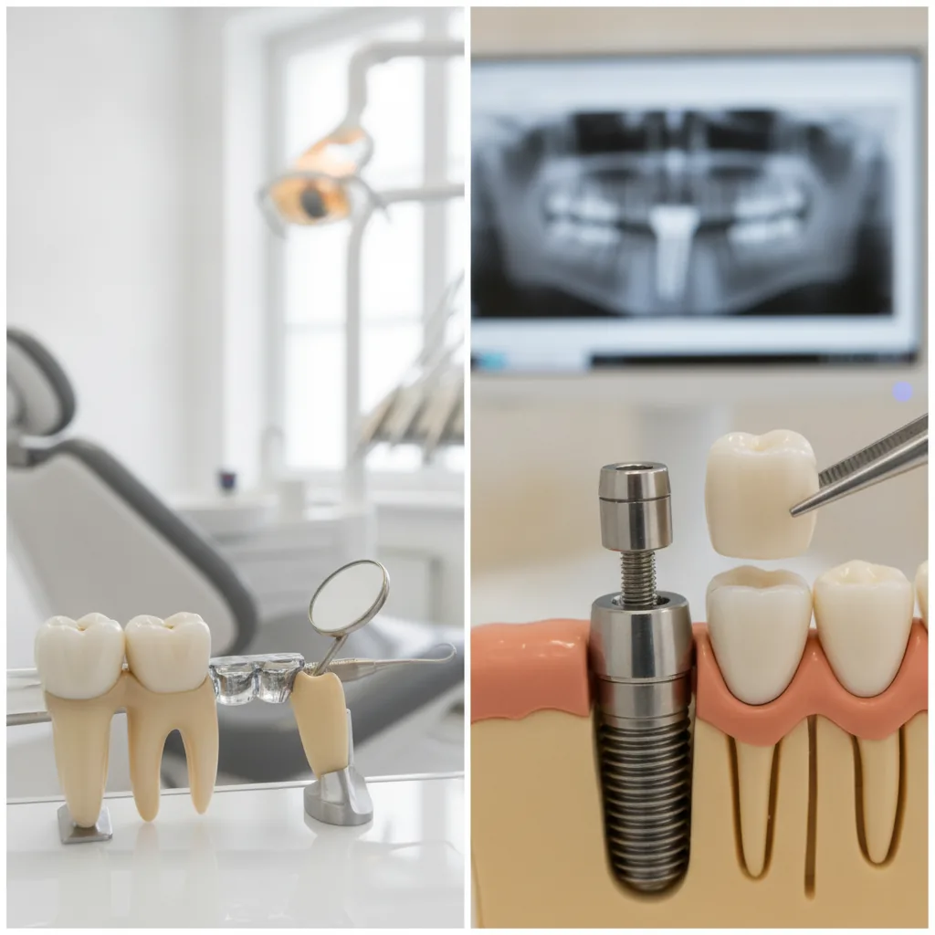 Prótese Fixa ou Implante Dentário em Botucatu: Entenda a Diferença